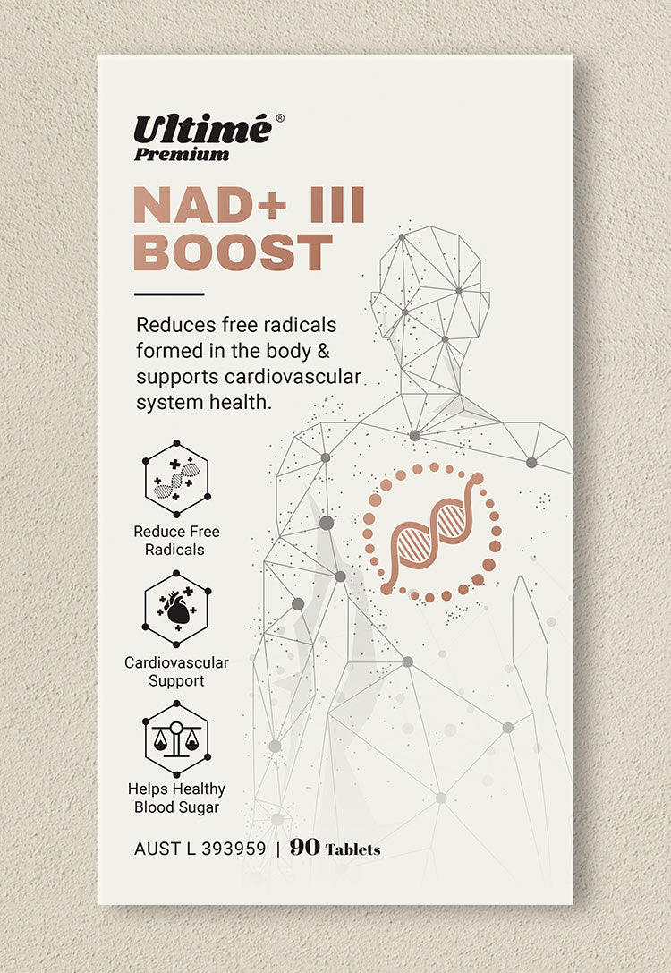 Ultimé Premium NAD+ III Boost Tablets